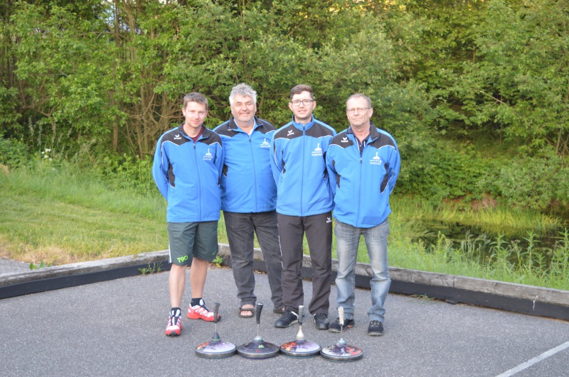 Eidenberg 3 (nicht im Bild sind Mannschaftsführer Didi Weixlbaumer, Michael Madlmeir, Peter Kogler)