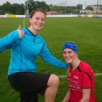 04 Torfrau Lisa und Goalgetterin Elke