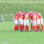 09 bereits vor dem Spiel ein Bild mit Symbolcharakter - Aiglstorfer gegen Eidenberg